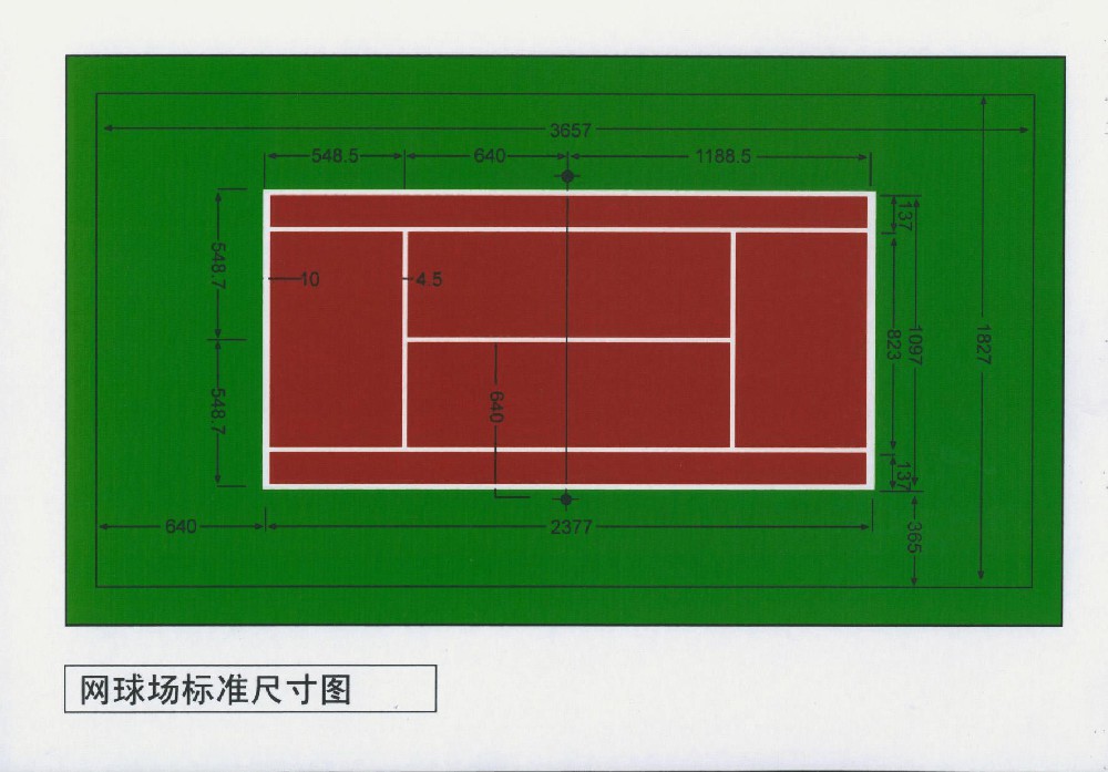 硅PU網(wǎng)球場(chǎng)